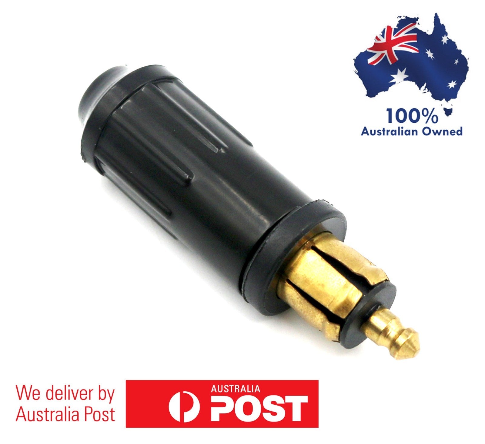 MERIT PLUG HELLA TYPE HEAVY DUTY NO FUSE 12V DC 24V DC